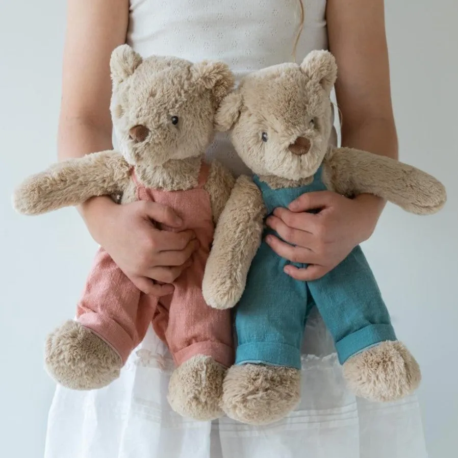 Blue Honey Bear Personalised Name