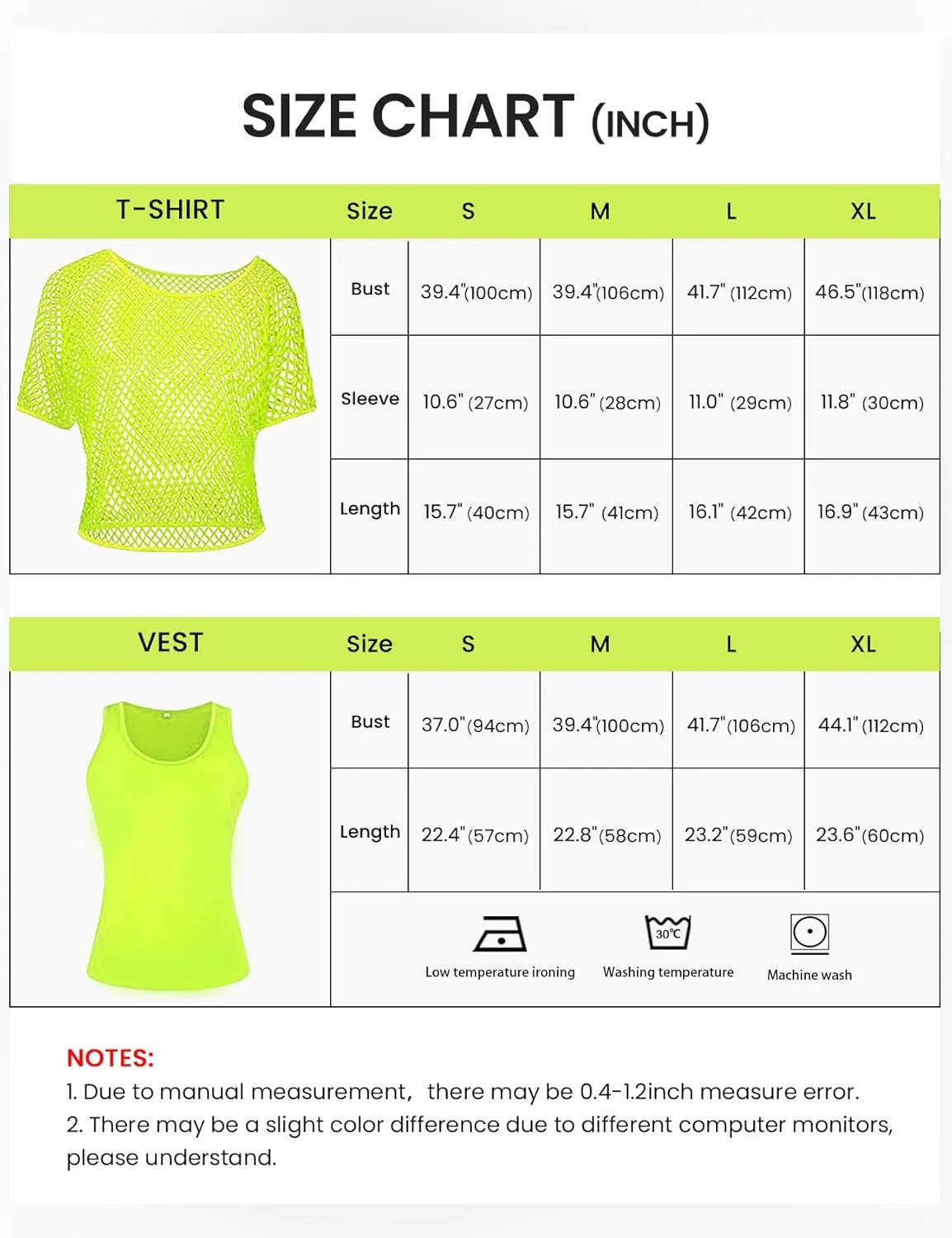 Yimoon Women's Casual 80s 90s Costumes Sexy Fishnet Neon Off Shoulder Tops Short Sleeve Oversized Party T-Shirt